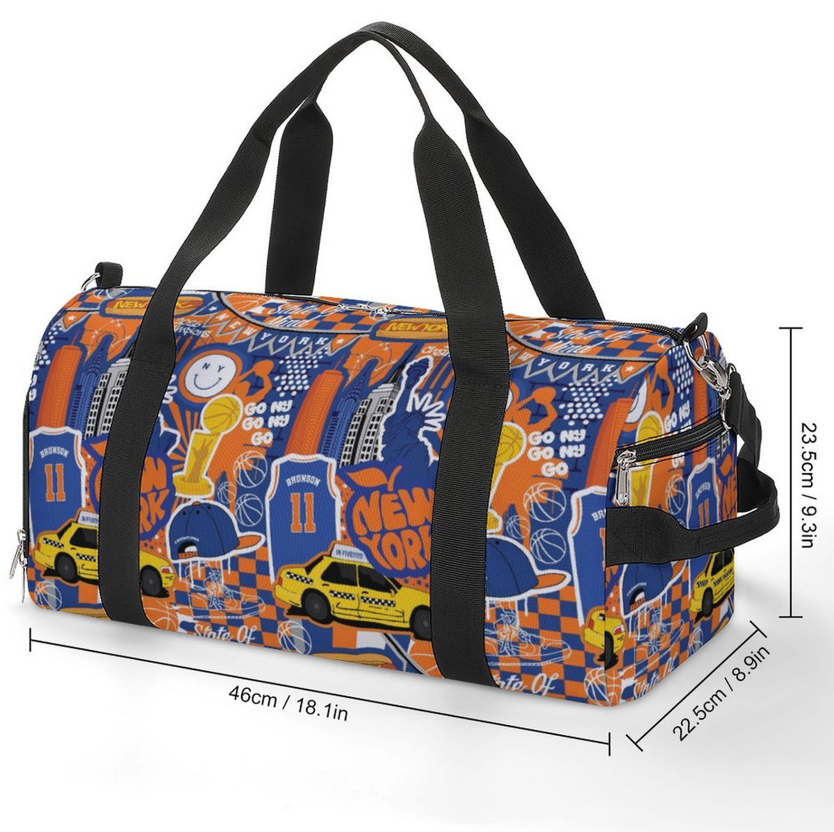 New York Basketball Bag
