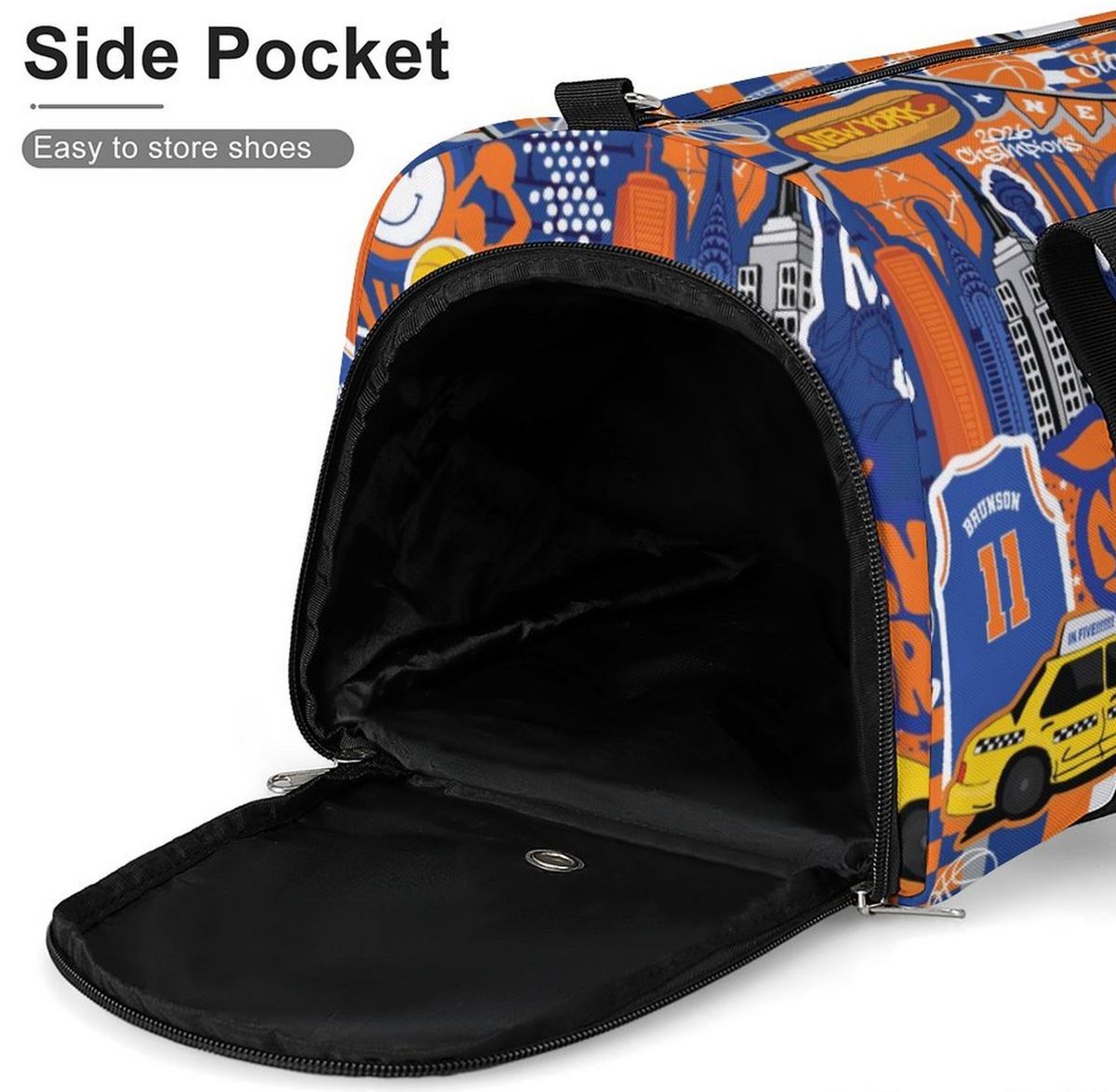 New York Basketball Bag