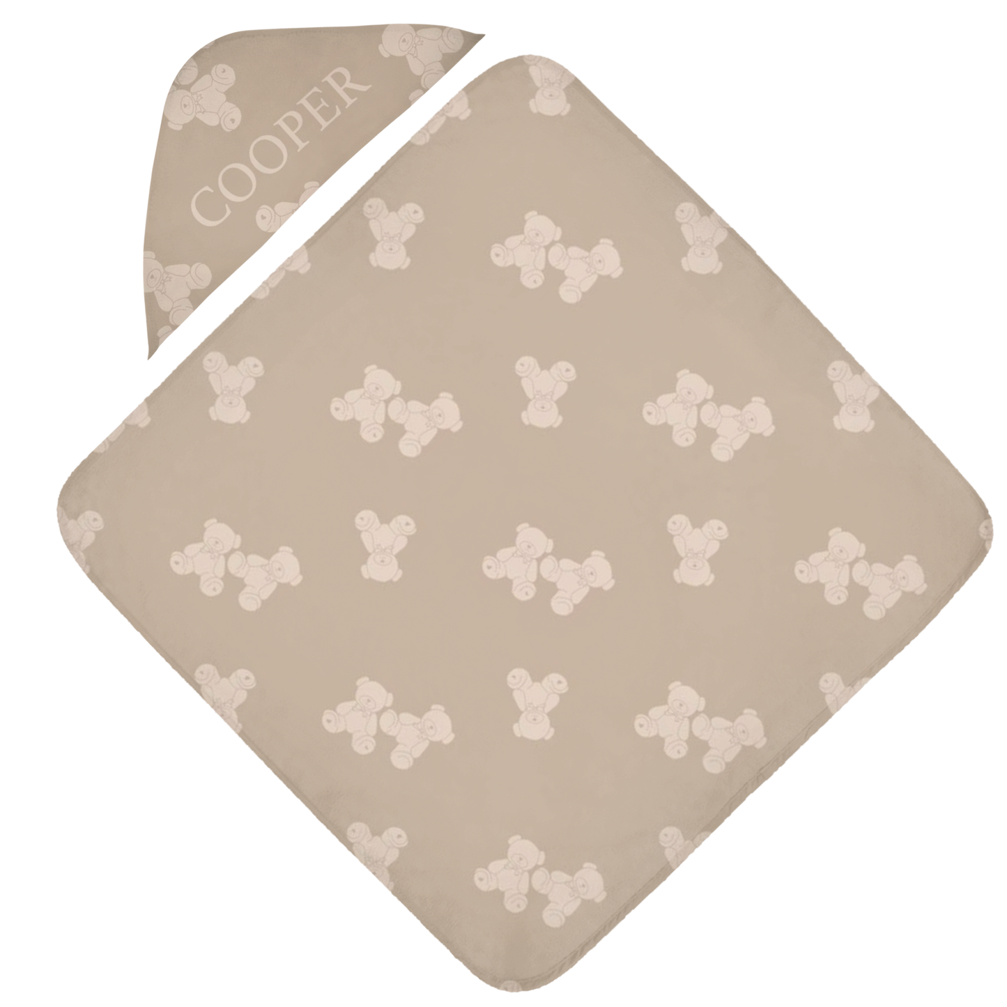 Bear Hugs Hooded Towel