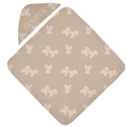 Bear Hugs Hooded Towel