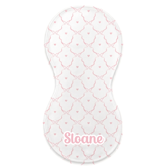 Heartstrings Burp Cloth