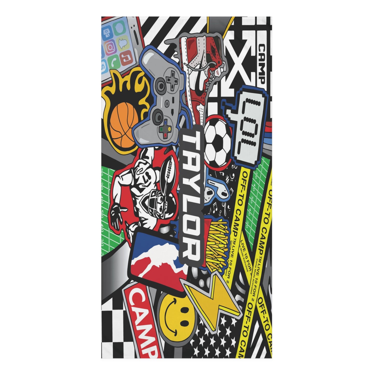 Off To Camp Towel