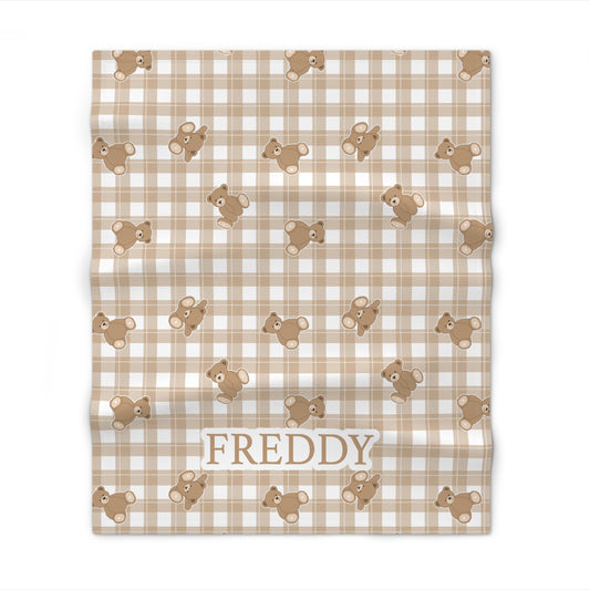 Teddy Tumbles Blanket
