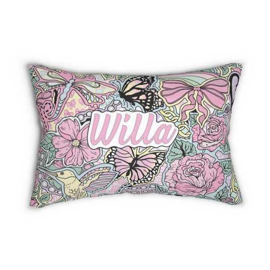 Flowers For All Throw Pillows