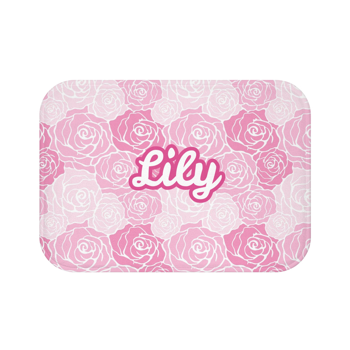 Rosey Days Bath Mat