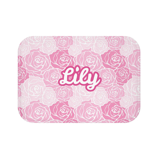 Rosey Days Bath Mat