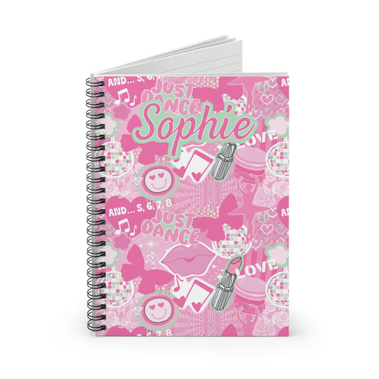 Just Dance Spiral Notebook