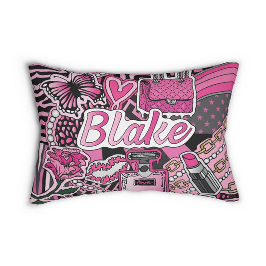 Pretty In Pink Throw Pillow