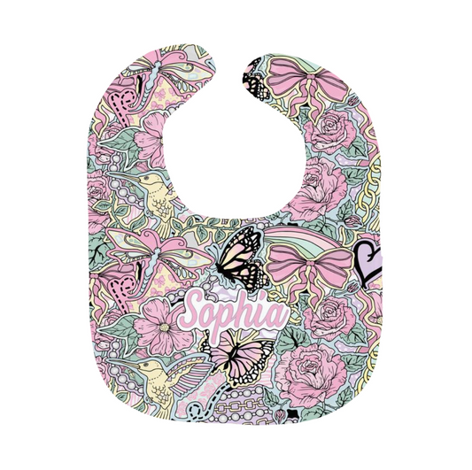 Flowers For All Bib