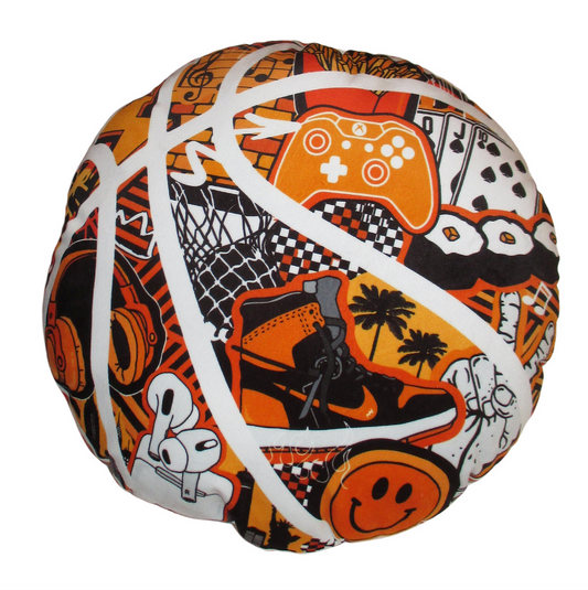 Baller Basketball Throw Pillow