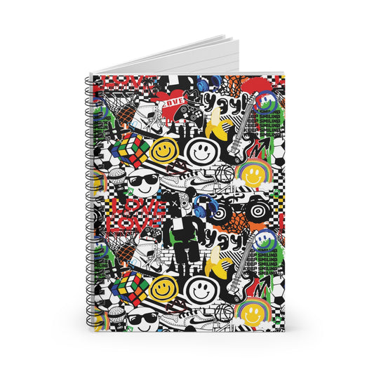 Keep Smiling Spiral Notebook
