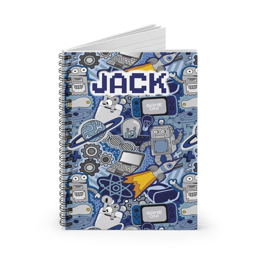 Robo Boy Spiral Notebook
