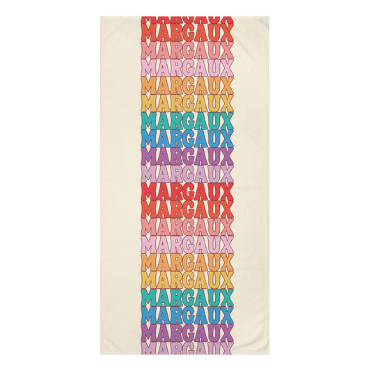 Repeat Name Towel (2 font, 6 color way options)