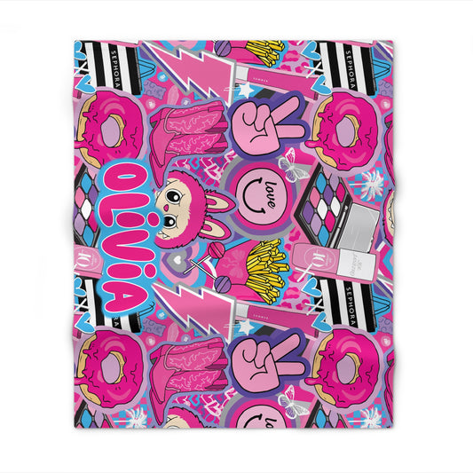 The Girls Room Blanket