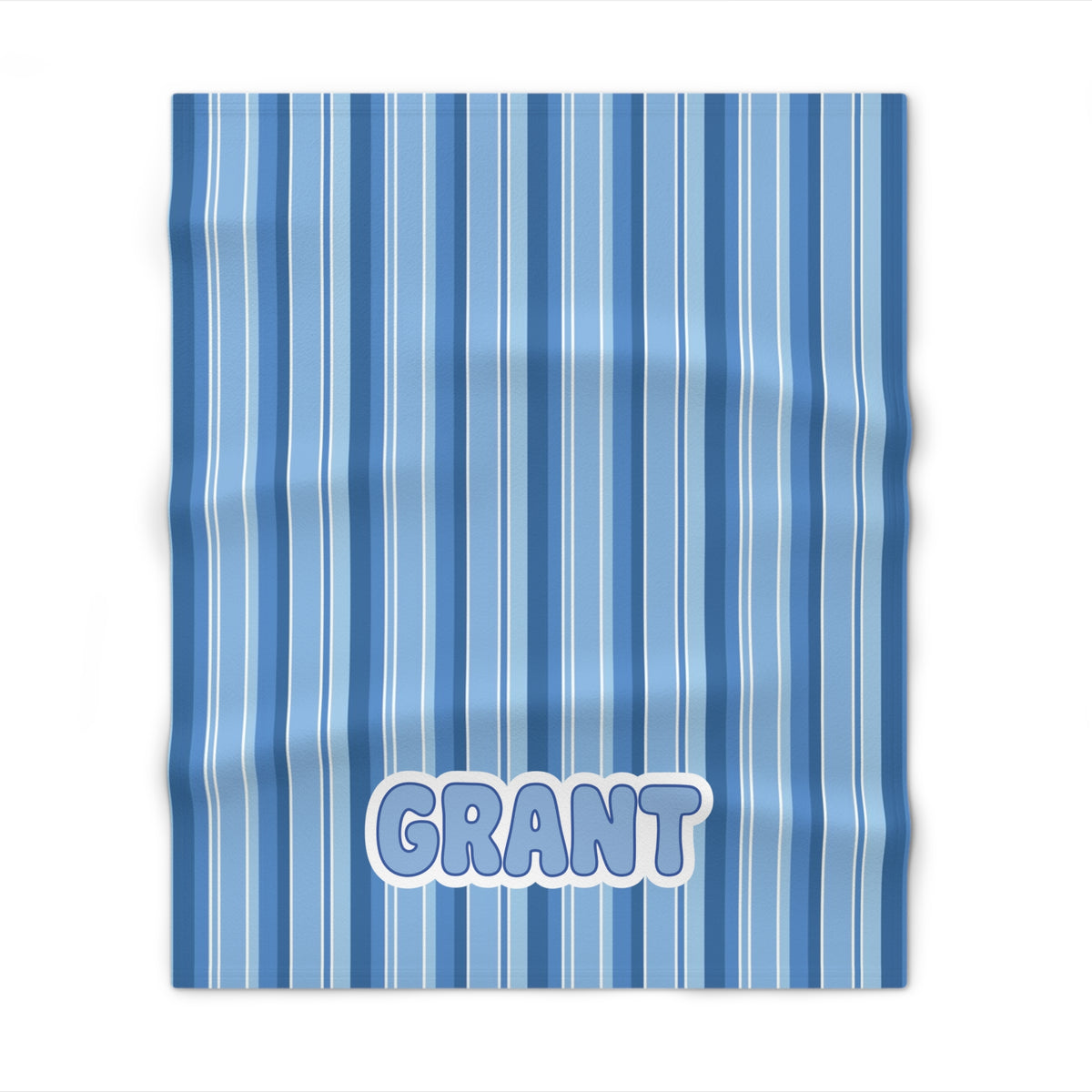 Multi Stripe Blanket (blue or pink)