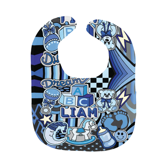 Baby Boy Lullaby Bib