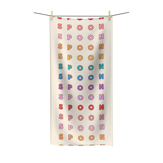 Repeat Name Towel (2 font, 6 color way options)