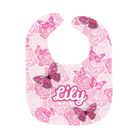 Rosey Days Bib