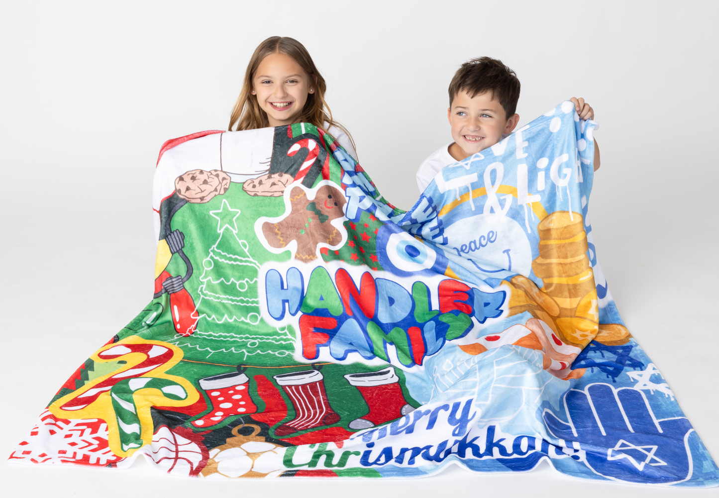 Merry Chrismukkah Blanket