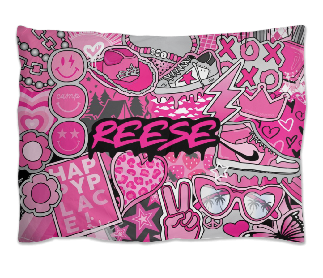 Preppy Gal Pillow Case