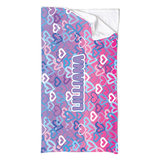 Ombre Hearts Sleep Sac