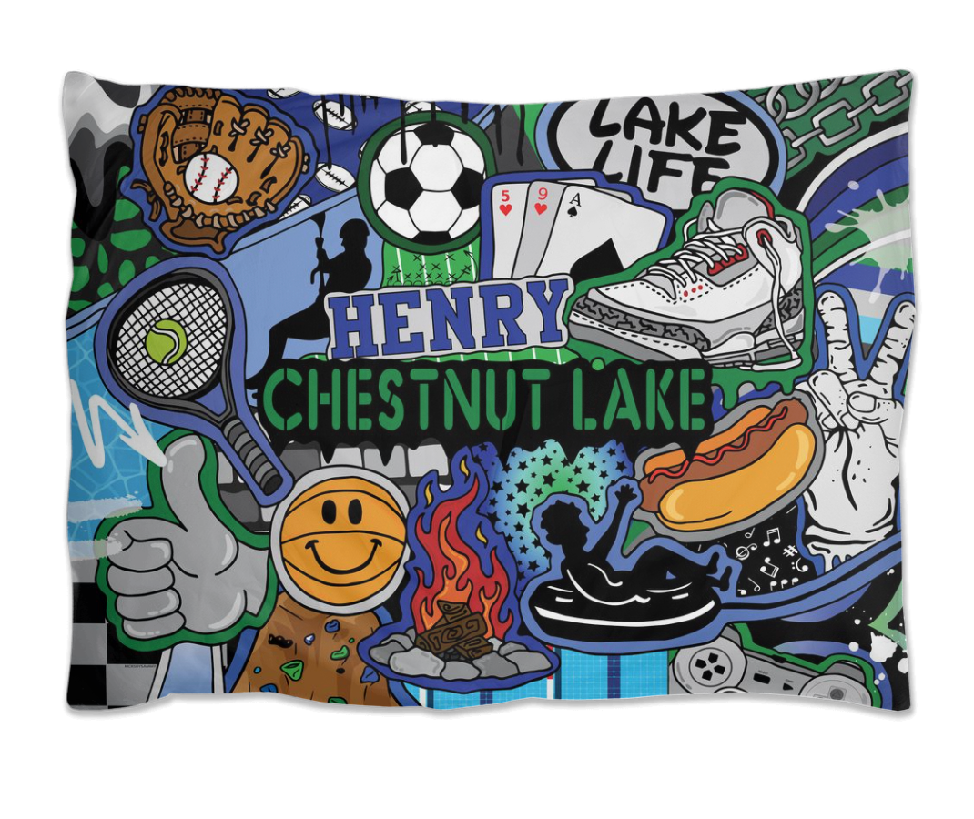 Lake Life Pillow Case