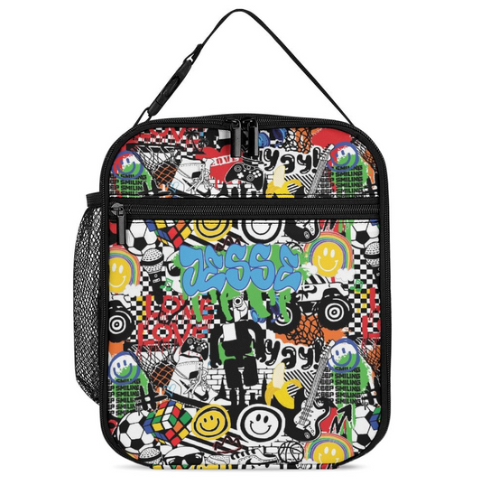 Keep Smiling Insulated Lunch Box