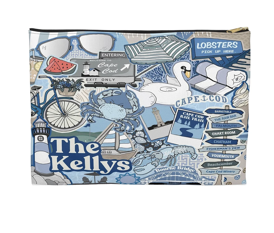 Summer Home Pouch (pick your destination)